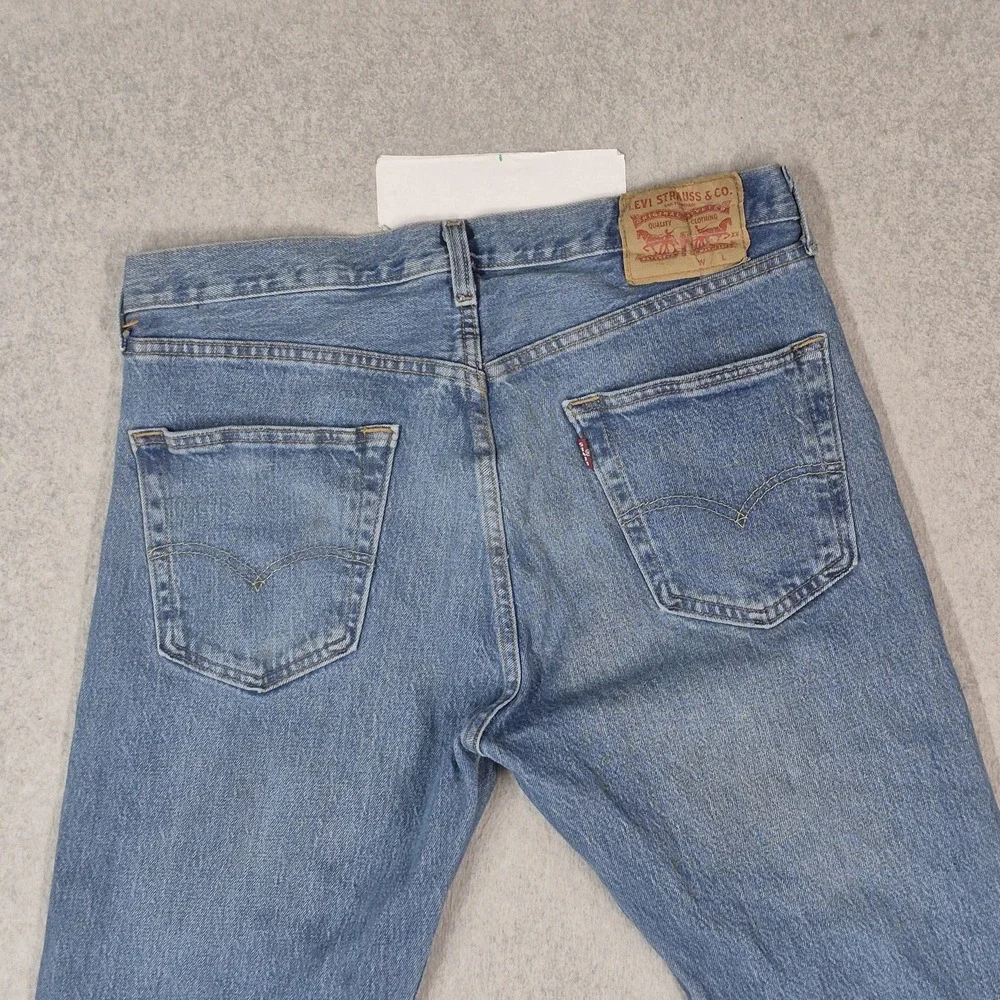 Levi's 501 Men Jeans 32X32 Blue Denim 31